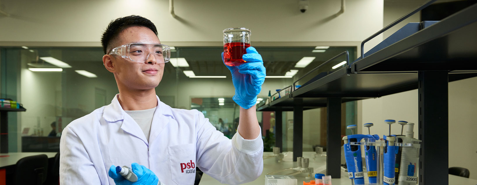 Glance through our laboratories